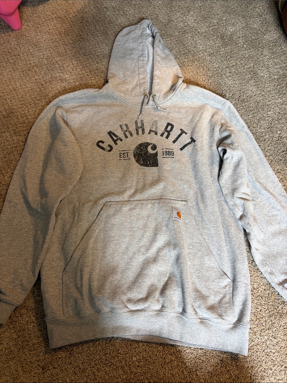 M gray Carhartt hoodie